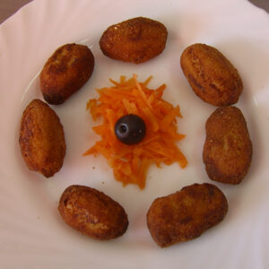 Esqueixada de bacallà